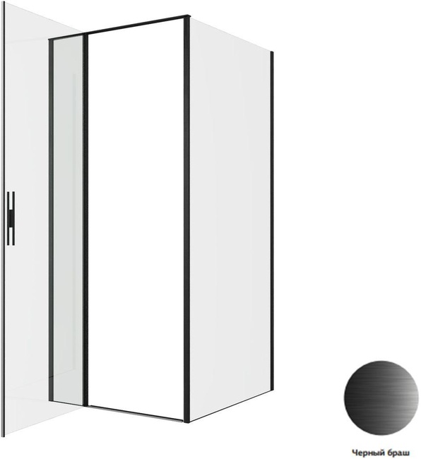 Allen Brau Priority 90x100 3.31027.BBA + 3.31048.BBA черный браш без поддона