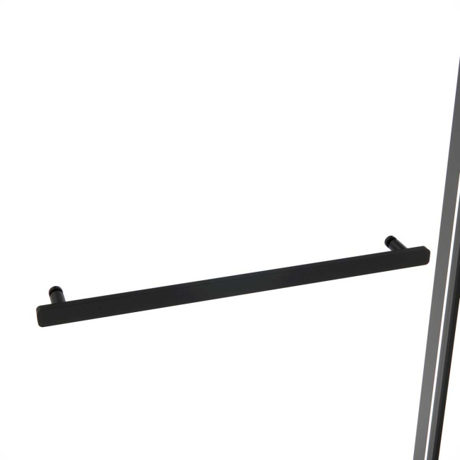 Vincea Slim Soft VDS-1SS120CLB, 1200, черный, стекло прозрачное