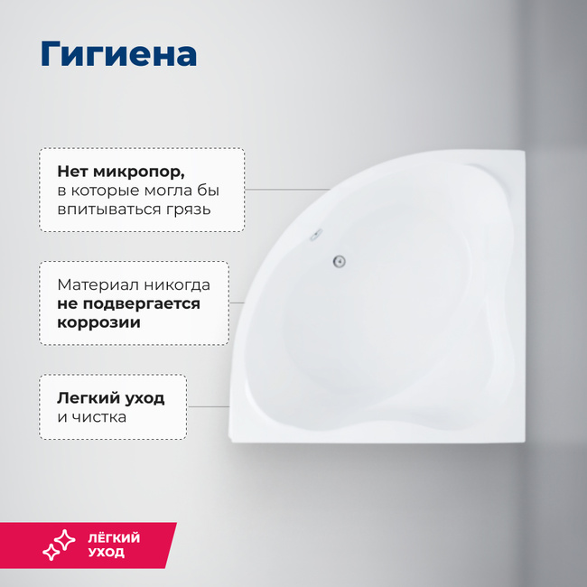 Aquanet Palau 140x140 (с каркасом)