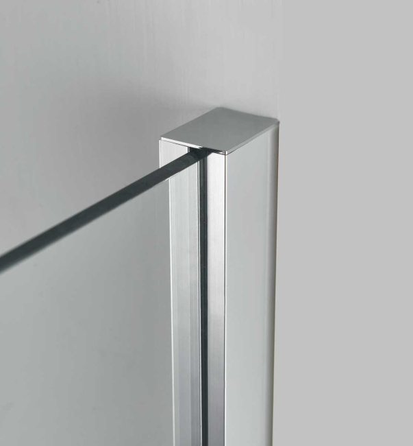 Vincea Alpha VSR-3AL8012CL, 1200x800, хром, стекло прозрачное без поддона