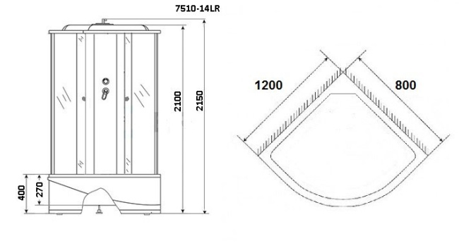 Niagara Eco NG-7510-14L 120x80