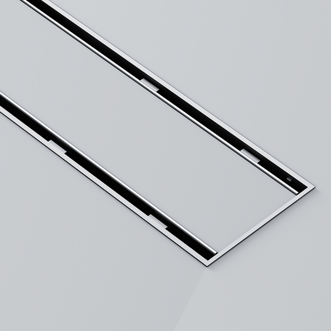 Am.Pm PrimeFlow 50 W02SC-U11-050-04SB с решеткой Хром матовый / под плитку Tile