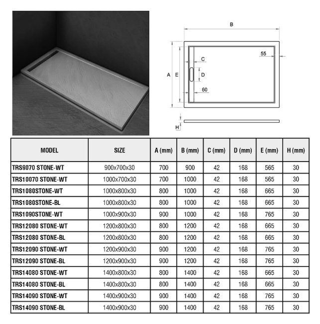 WeltWasser TRS 10090 STONE-WT