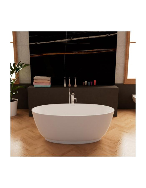 Frank F6015 White отдельностоящая Размер:150*80*59 см