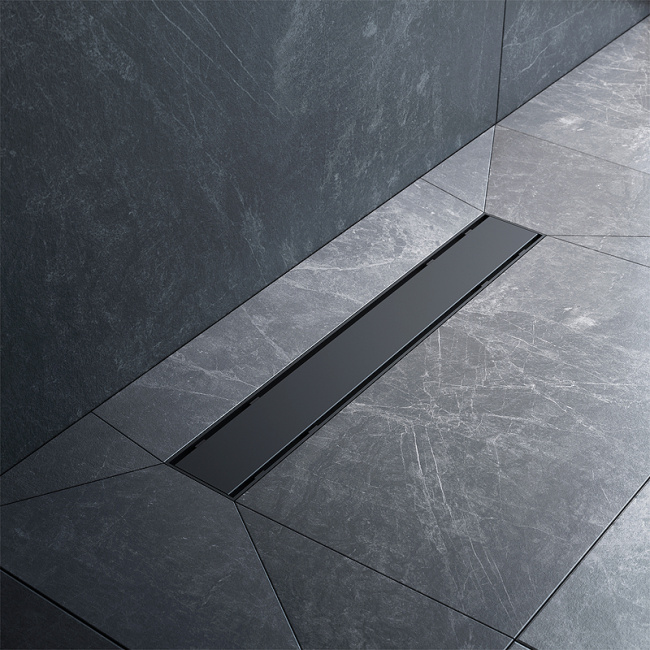 Am.Pm PrimeFlow 50 W02SC-U11-050-04BM с Черной матовой решеткой / под плитку Tile