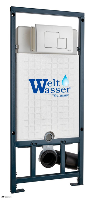 WeltWasser WW MARBERG 507 + SE WT кнопка белая