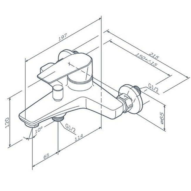 AM.PM Gem F90A10022 Черный