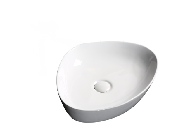Ceruttispa CR0021C накладная, белая, треугольная 500х400х160