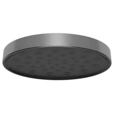 Vincea Inspire VSHH-3I2AHGM верхний душ с держателем, ручной душ с шлангом, вороненая сталь