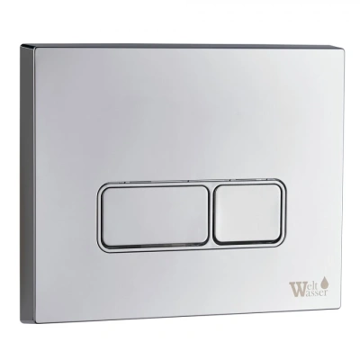 Комплект Weltwasser 10000011330 подвесной унитаз Salzbach 043 GL-WT + инсталляция Marberg 410 + кнопка MAR 410 SE CR