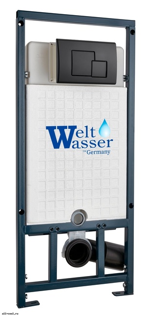 WeltWasser WW MARBERG 507 + SE BL кнопка черная