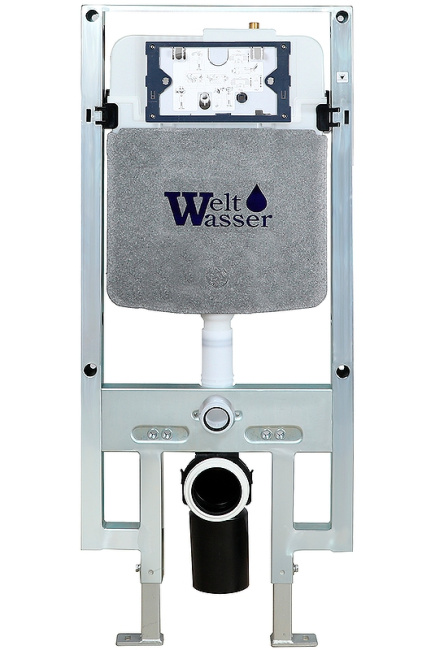 WeltWasser AMBERG 497 ST + WT с белой кнопкой