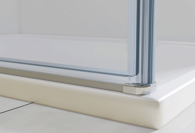 Vincea Extra VSR-1E809080CL, 800/900x800, хром, стекло прозрачное без поддона