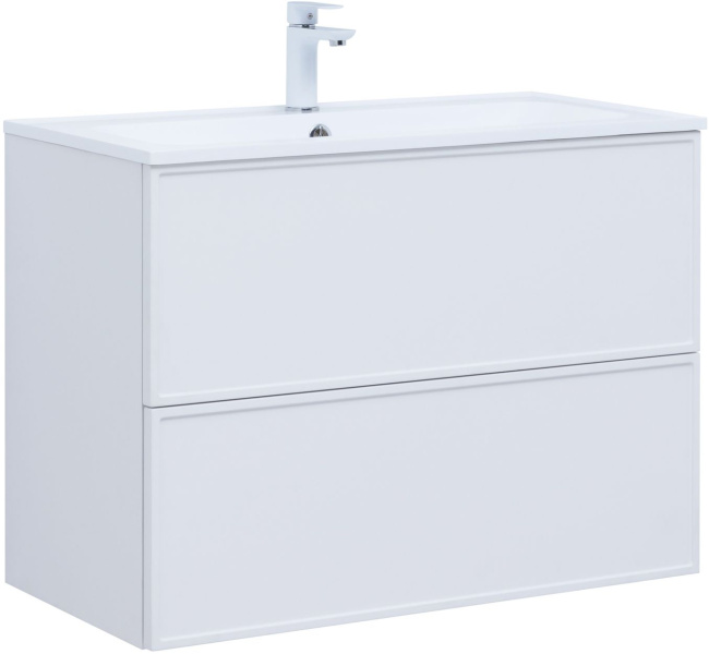 Aquanet Арт 90 белый матовый