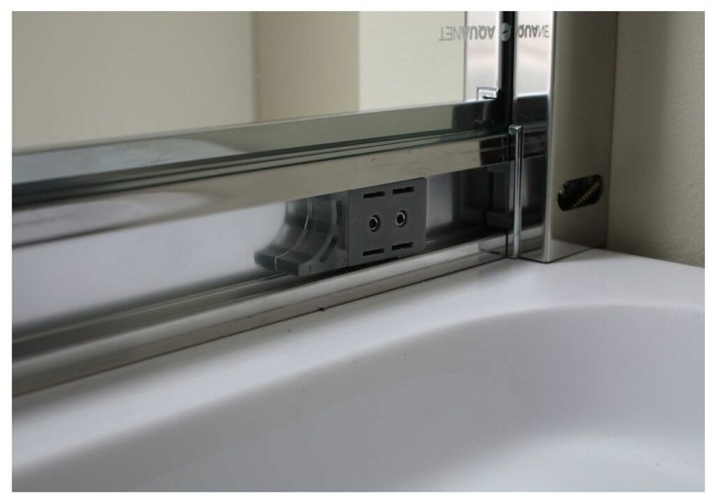 Aquanet Delta NPE2142 100x100, R550, прозрачное стекло без поддона