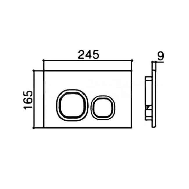Унитаз с инсталляцией WeltWasser AMBERG 506 ST + MERZBACH 043 GL-BL + AMBERG RD-CR