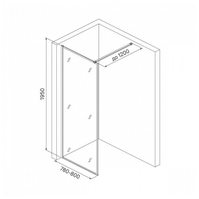 IDDIS Slide SLI8BS8i23 120см*80см