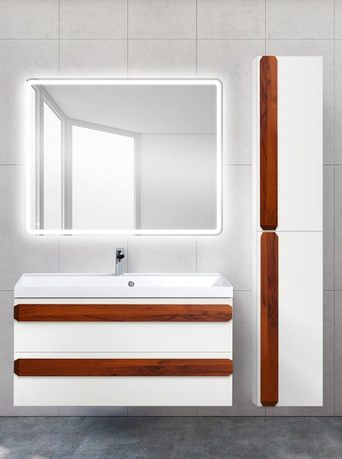 BelBagno Aurora 33 R AURORA-1600-2A-SC-PB-P-R подвесной Pietra Bianca без ручек