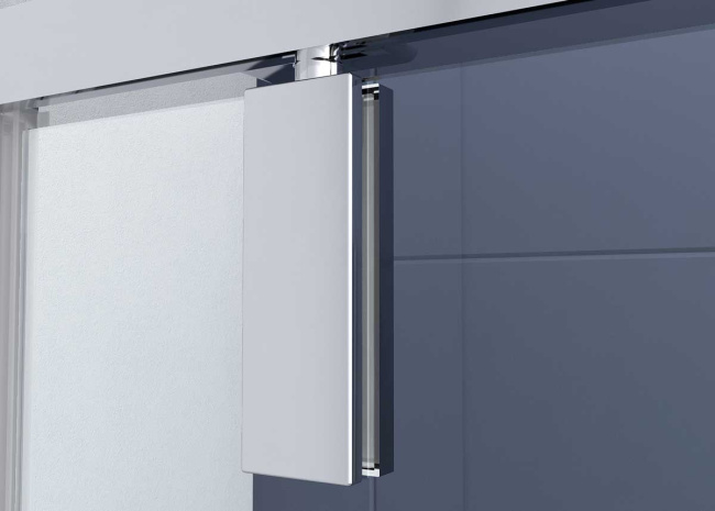 Vincea Penta VSP-3P900CLB, 900x900, черный, стекло прозрачное без поддона