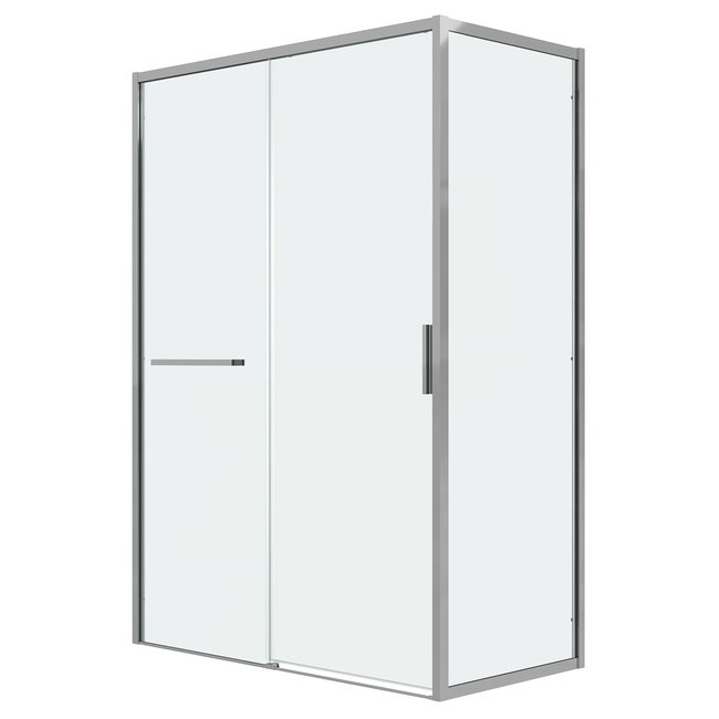 Grossman Style 200.K33.05.100.10.00 (100х195) хром,стекло прозрачное, 1 место