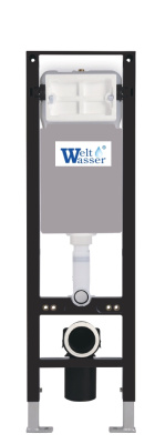 Унитаз с инсталляцией WeltWasser AMBERG 350 + SALZBACH 043 MT-BL + AMBERG RD-CR