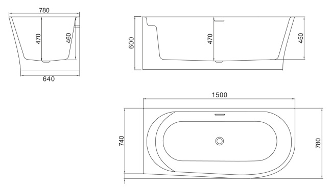 BelBagno BB410-1500-780-L