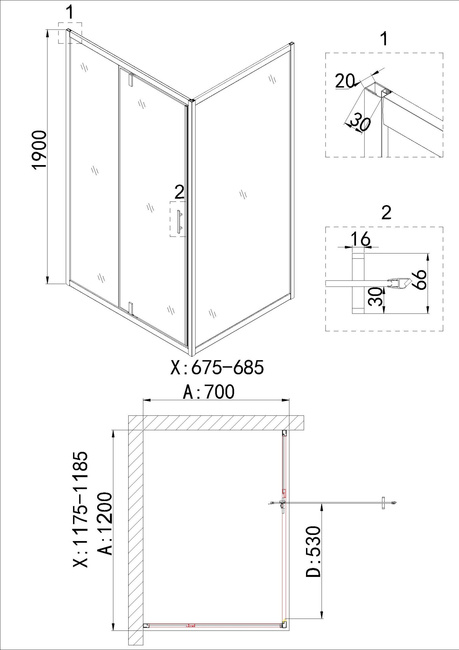 Niagara Nova NG-43-12AG 120x190