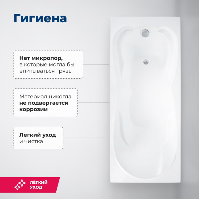 Aquanet Viola NEW 180x75 (с каркасом)