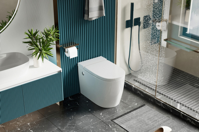 ABBER Bequem AC1114P приставной белый с импульсным смывом