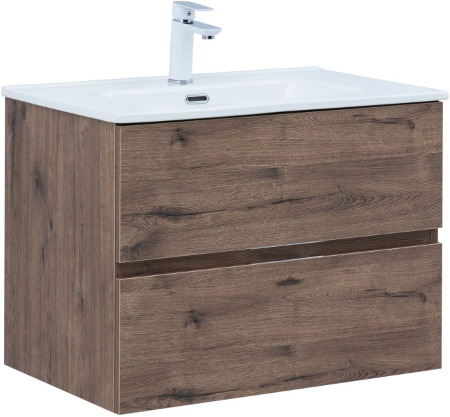 Aquanet Алвита New 70 2 ящика, дуб веллингтон табак (00334185)