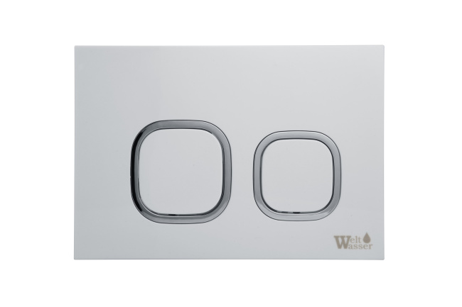 Комплект (инсталляция+унитаз+кнопка) WeltWasser AMBERG 497 ST + NESENBACH 004 GL-WT + AMBERG RD-WT