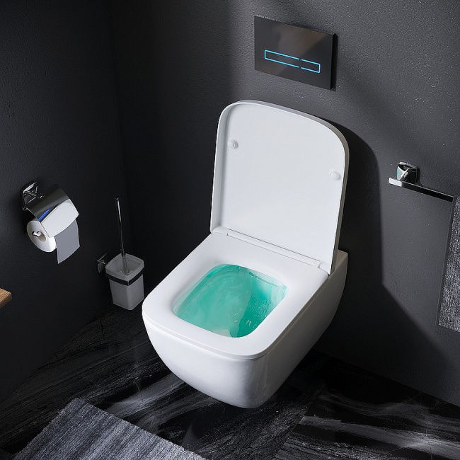 AM.PM Gem FlashClean C901701SC подвесной с сиденьем Микролифт