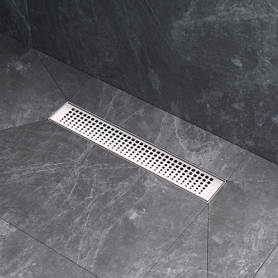 Am.Pm MasterFlow 40 W01SC-P11-040-01SB с решеткой Хром матовый Cut Gradient