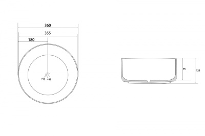 ABBER Bequem AC2108MC коричневая матовая
